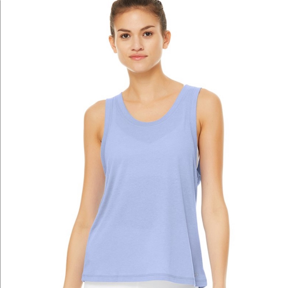 Alo Model Tank in Marina Blue